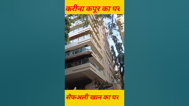 Kareena Kapoor and Saif Ali Khan house in Mumbai #kareenakapoor #saifalikhan #sorts #youtubeshorts