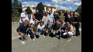 Sorpresa per Igor Protti: gli ex calciatori del Bari in Toscana per fargli gli auguri di compleanno