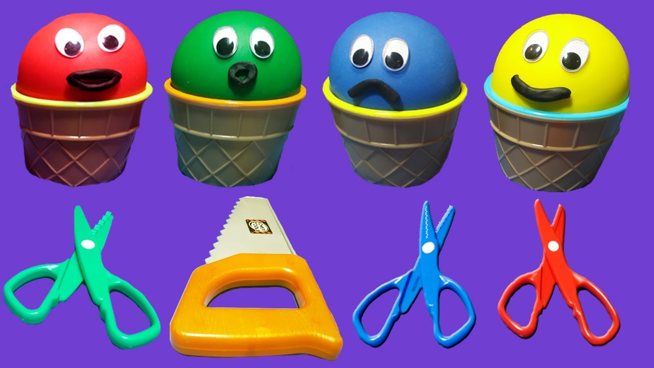 Play Doh playing with Toddler Song and learning numbers Learning