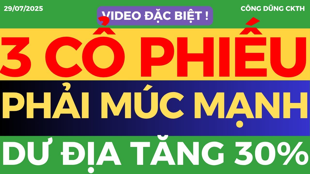 VNINDEX SẮP TĂNG MẠNH, TOP CỔ PHIẾU SẮP NỔ