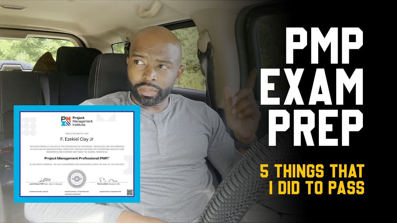 Passing the PMP Exam on the First Try - YouTube