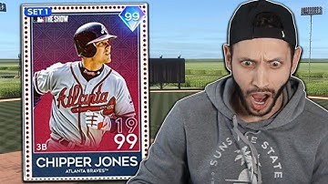 I Unlocked 99 Chipper Jones No Money Spent!