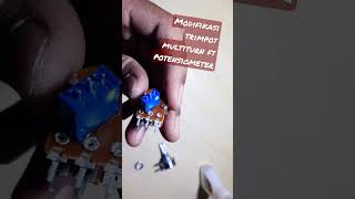 Modifikasi trimpot multiturn dengan potensiometer #elektron #elektron #potensio #powersupplies screenshot 5