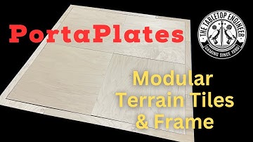 PortaPlates - Modular Terrain Tiles & Frame