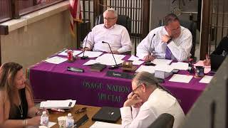 6th Osage Nation Congress 4th Special Session Day 7 Part 4