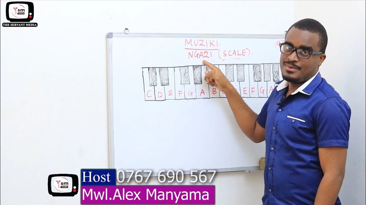 S01E12  |  FAHAMU NGAZI/SCALE KATIKA KUPIGA KINANDA, KUIMBA NA KUSOMA MUZIKI  Mwl. A.Manyama