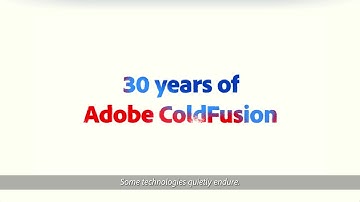 30 Years of Adobe ColdFusion | A Legacy Built to Last