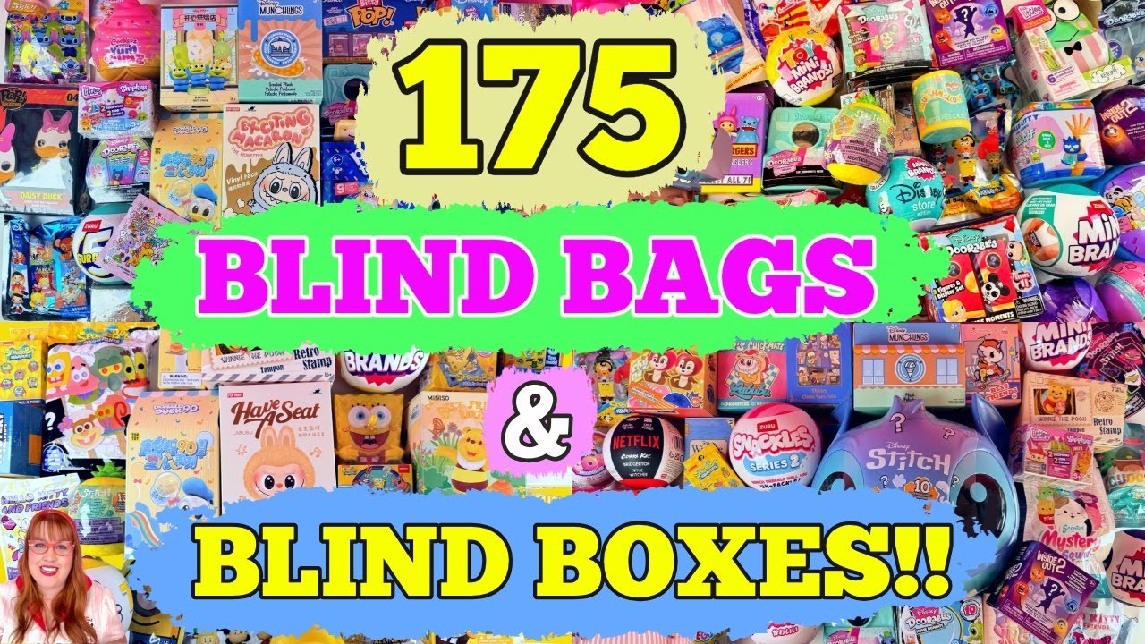 💜 ULTIMATE 175 BLIND BAG & BLIND BOX UNBOXING COMPILATION VIDEO!!