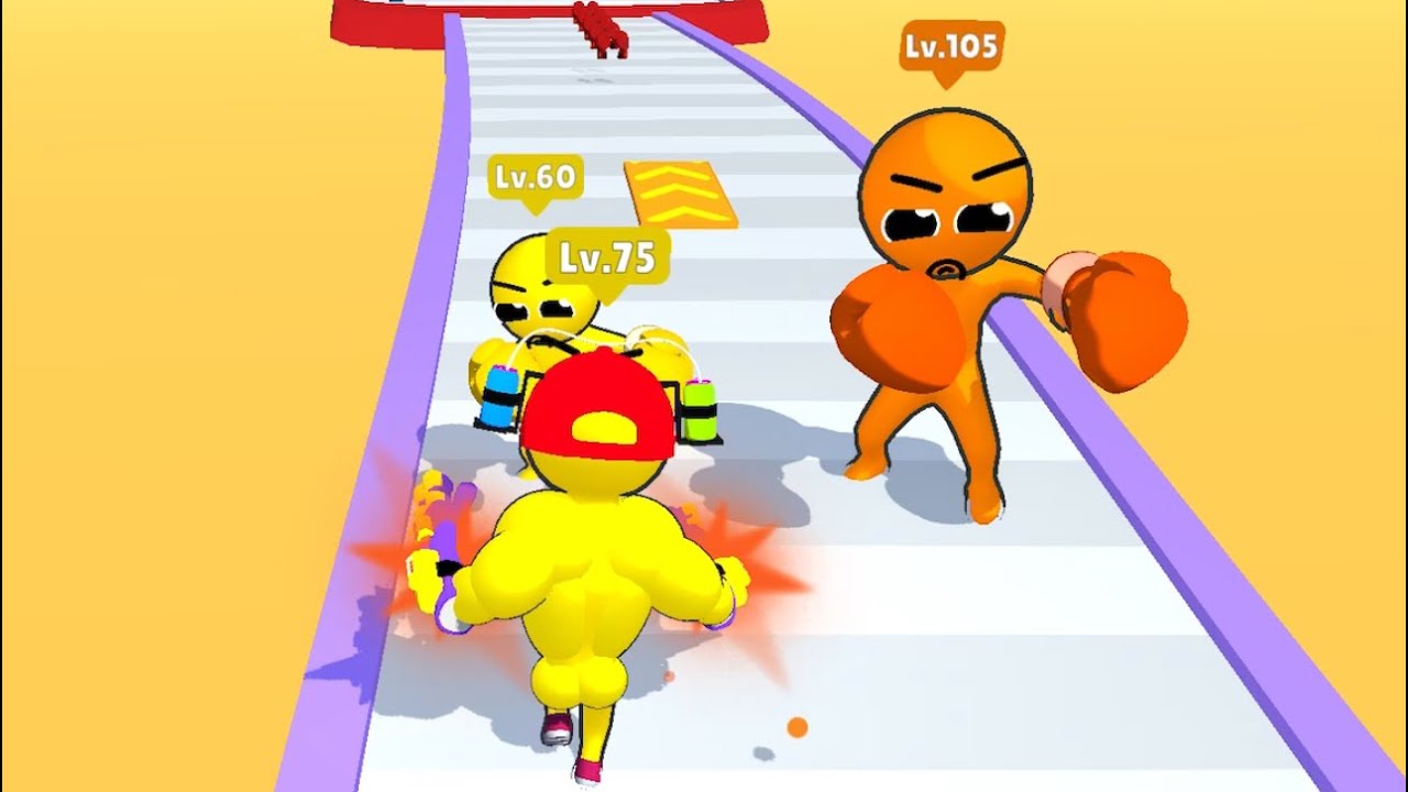 Level Up Runner - All Levels Gameplay Android, iOS