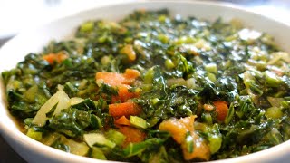 How to Make Collard Greens African Style! Easy Recipe for Beginners!