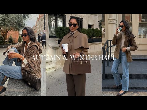Autumn & Winter Haul | H&M, Massimo Dutti, Oak & Fort, Zara & more