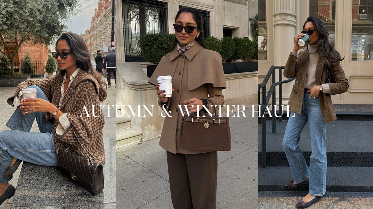 Осенние и зимние перевозки | H&M, Massimo Dutti, Oak & Fort, Zara и другие.