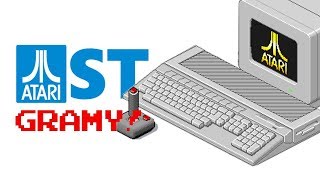Retrogaming Livestream Gramy! Atari 520 Stfm