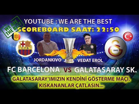 SKORBORD / BARCELONA GALATASARAY MAÇI