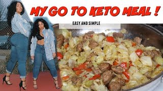 MY GO TO KETO MEAL!