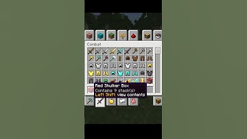 Minecraft Shulker Tooltip Mod #minecraft #shorts