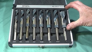 The Best Large Diameter Drill Set For The Chinese Mini Lathe