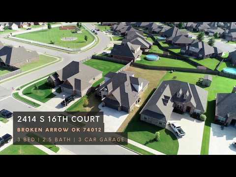 2414 S 16th Ct, Broken Arrow, OK home video tour