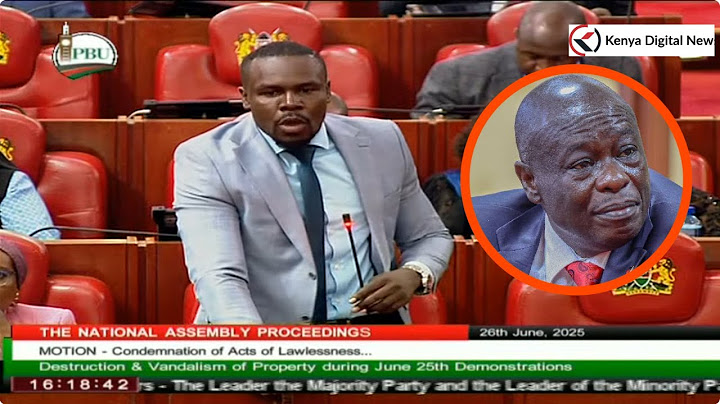 'Talk about yesterday destruction!' MP Osoro tells Former DP Rigathi Gachagua!!