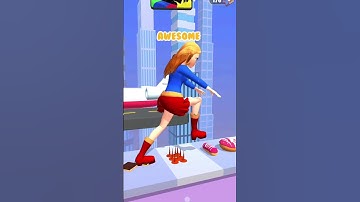 ASMR Tippy Toe Try Again |tippy toe3D  level 833 #Xshorts #tippytoe #satisfying #asmr