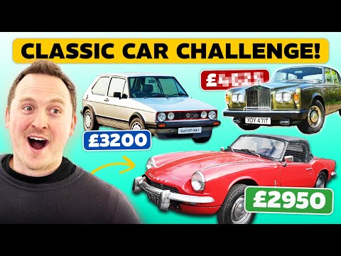 £3000 CLASSIC CAR CHALLENGE! 