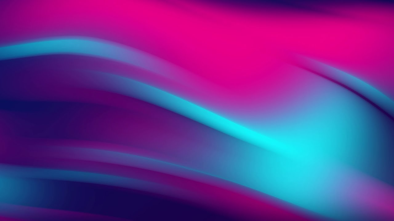 1HOUR 4KUHD Colorful Waves Abstract Gradient Wallpaper / Background | Looped 60 Fps