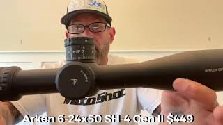 ARKEN Optic REVIEW SH-4 Gen II 6-24x50 Rifle Scope