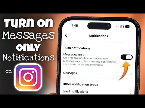 How to Turn On Messages Only Notifications on Instagram (2026 Updated)