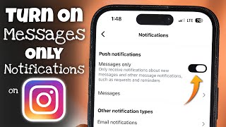 How to Turn On Messages Only Notifications on Instagram (2026 Updated)