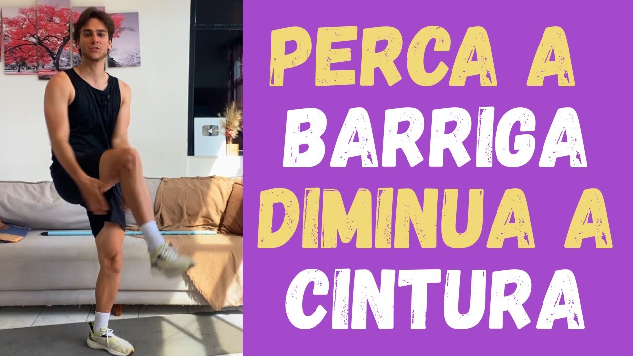 Resultados em 10 dias | Exercícios em pé para perder gordura da barriga e diminuir a cintura