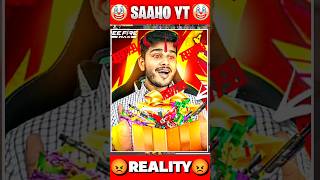 SAAHO YT REALITY 😡 | NEW LEGEND 😂 | #shorts #shortsfeed #saahoyt