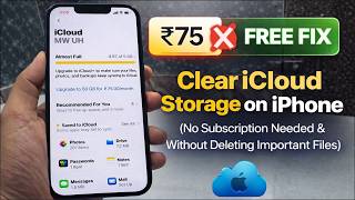 iPhone iCloud Storage Full Fix | No Need to Buy Storage (Free Method)
