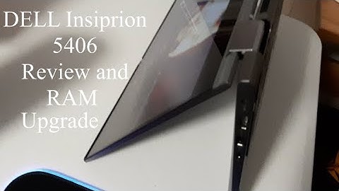 DELL Inspiron 5406 2in1 Review and RAM Upgrade