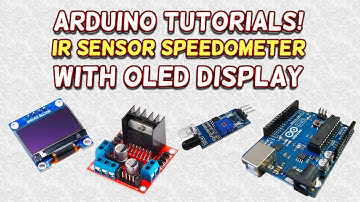Make a simple SPEEDOMETER with an IR Sensor and Arduino!