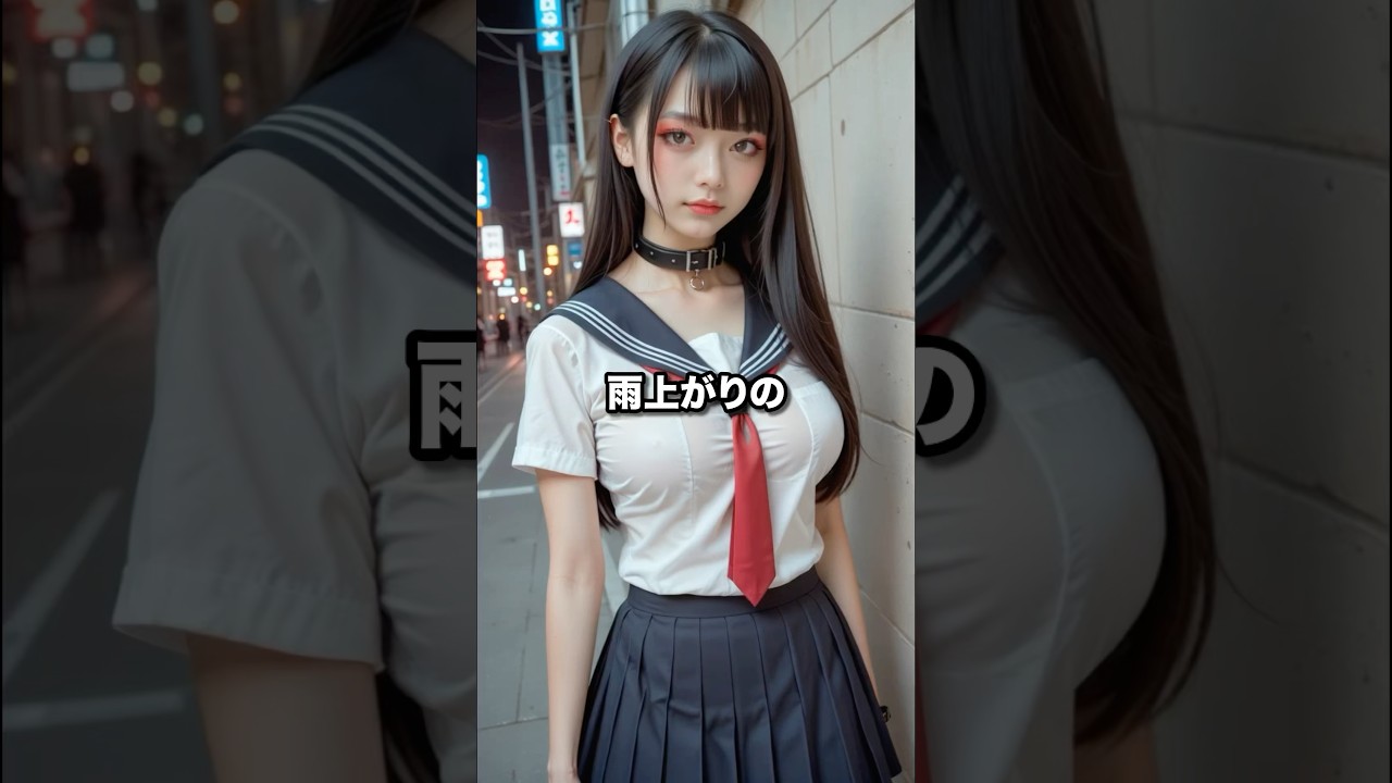 雨上がりの夜の出来事 #おもしろ #ジョーク