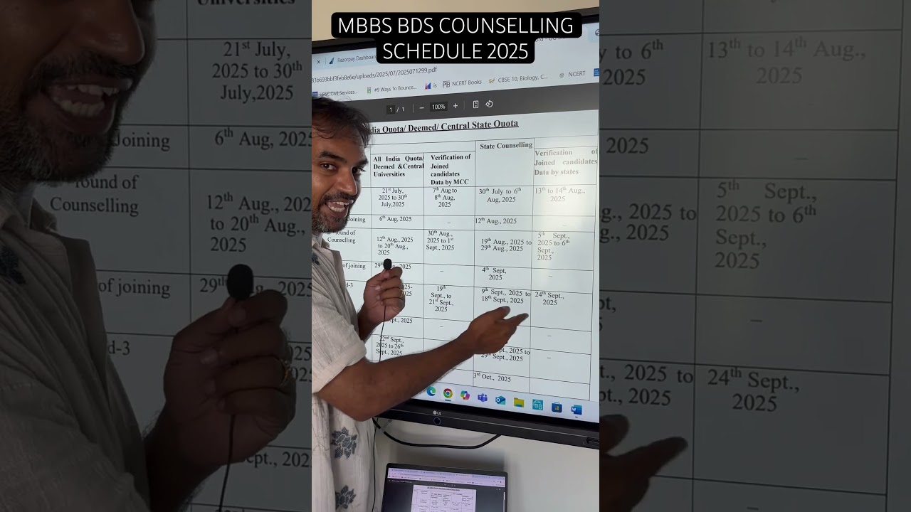 TN Medical Selection counselling schedule 2025 released! 