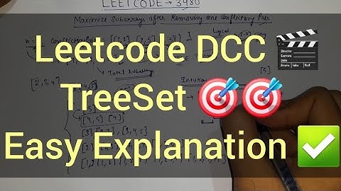 Leetcode 3480 🔥 Maximize Subarrays After Removing One Conflict | TreeSet + Smart Logic | Java DCC