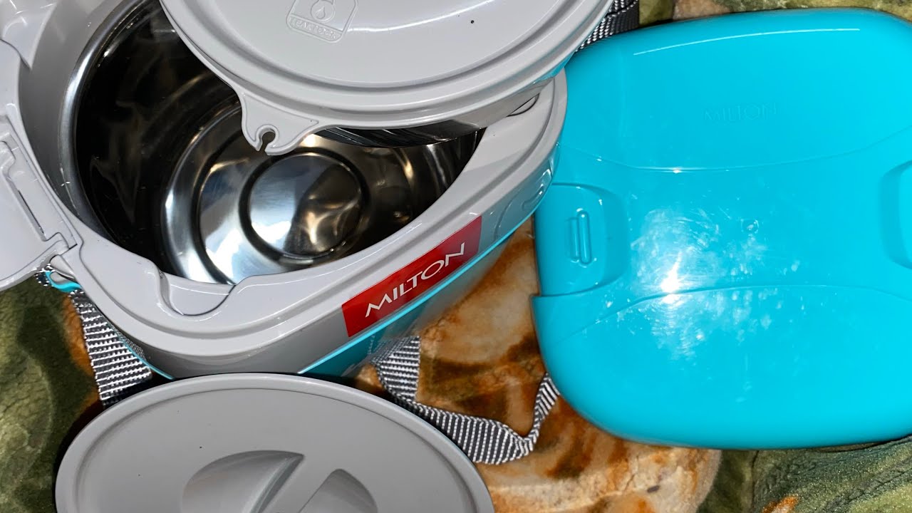 Unboxing Video of “Milton Steel Thermoware Cubic Big Tiffin” check description