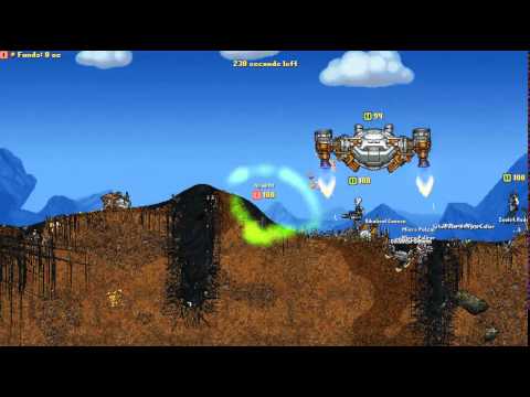 Cortex Command Carnage: One-Man Survival God-like