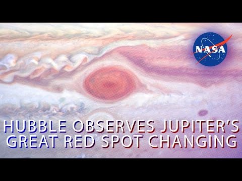Hubble Observes Jupiter’s Great Red Spot Changing