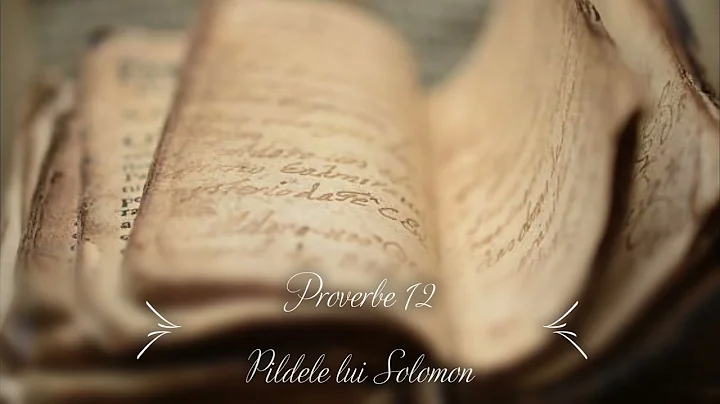 Proverbe 12 - Pildele lui Solomon
