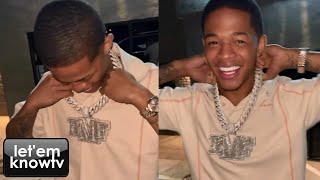 Celebrity Lil Meech Just Let YK Osiris Wear His Million Dollar Chain Made By Eliantte | Pure Jewelry Net Worth