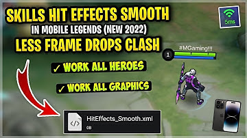 New! Smooth Skill Hit Effect In Mobile Legends Supported All Heroes & Graphics [ Patch Saint Seiya ]