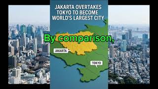 Jakarta has now passed Tokyo as the world’s largest city. #jakarta #population #indonesia #tokyo 