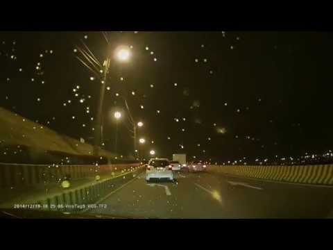 2014/12/19 五股區 四號越堤道上 車禍 擦撞