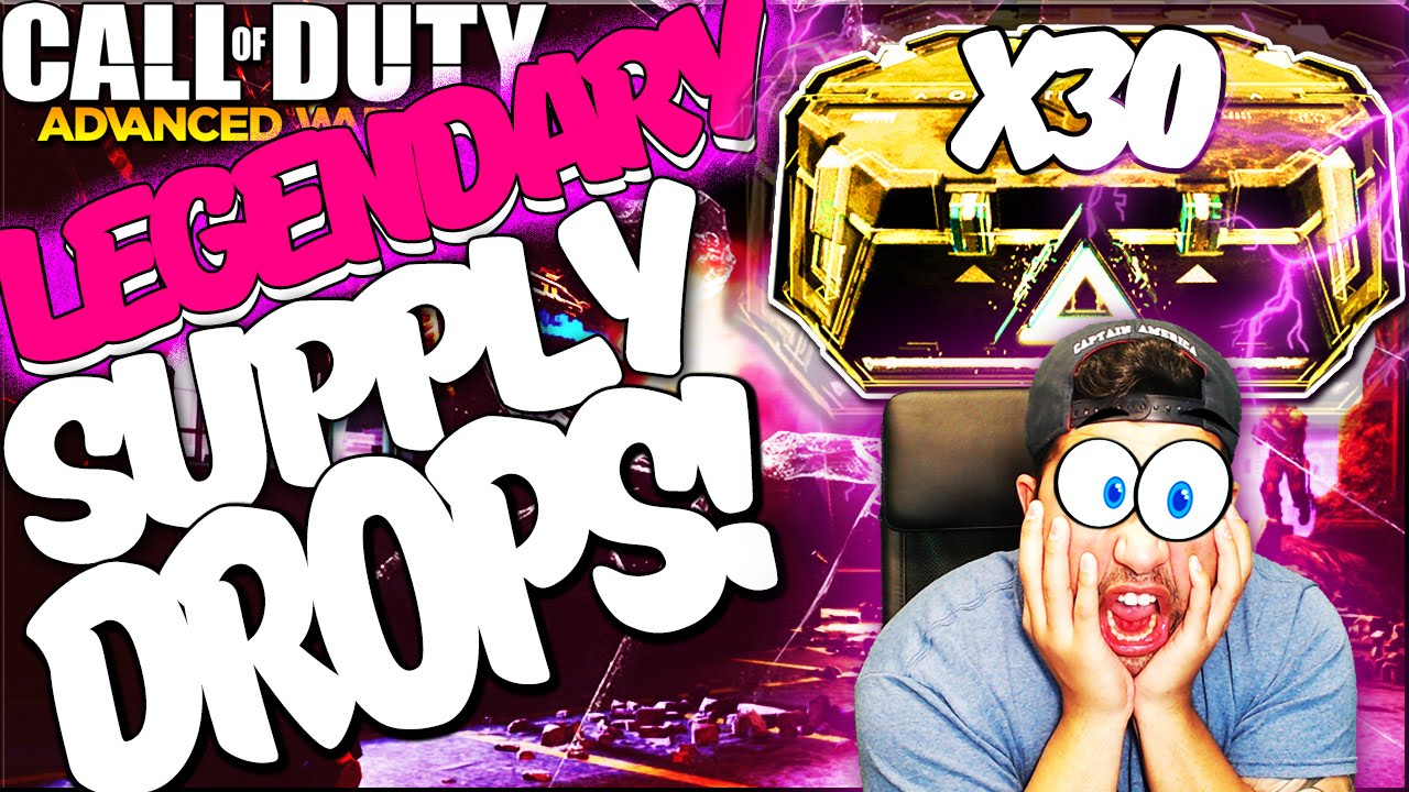 NEW "LEGENDARY' Supply Drops Opening COD Advanced Warfare COD AW