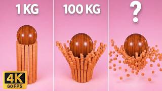 The Most Satisfying Physics Simulation You’ll Ever See 【8K 60fps】