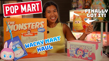 THE MONSTERS Wacky Mart Haul! Pinch Pendants, Earphone Case and Display Container Review!