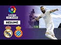 Rsum  Le Real et Benzema balayent lEspanyol et valident leur titre de champion