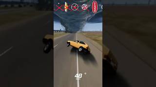 Instant 2400 MPH Crash Simulation – No Car Survives This! #shorts #beamngdrive